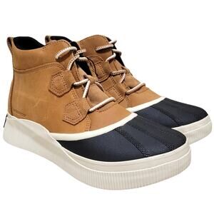 Sorel Out N About IV Classic Waterproof Duck Boots Size US 9.5 Taffy Brown/Black